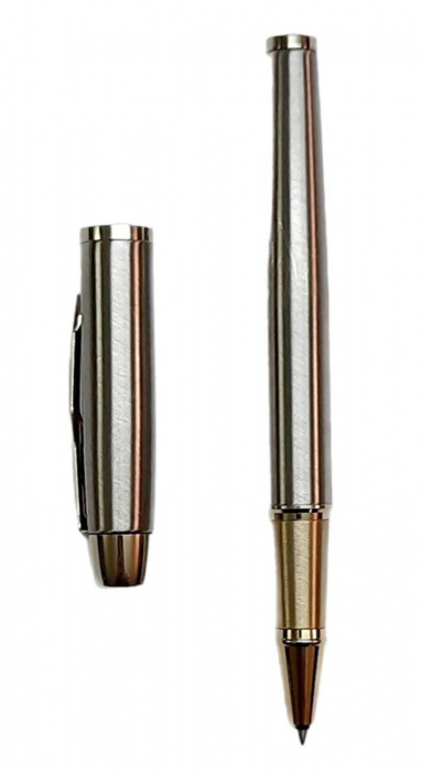 Ручка  Parker, черный цвет, металл, длина 13,5 см (сост. отл)